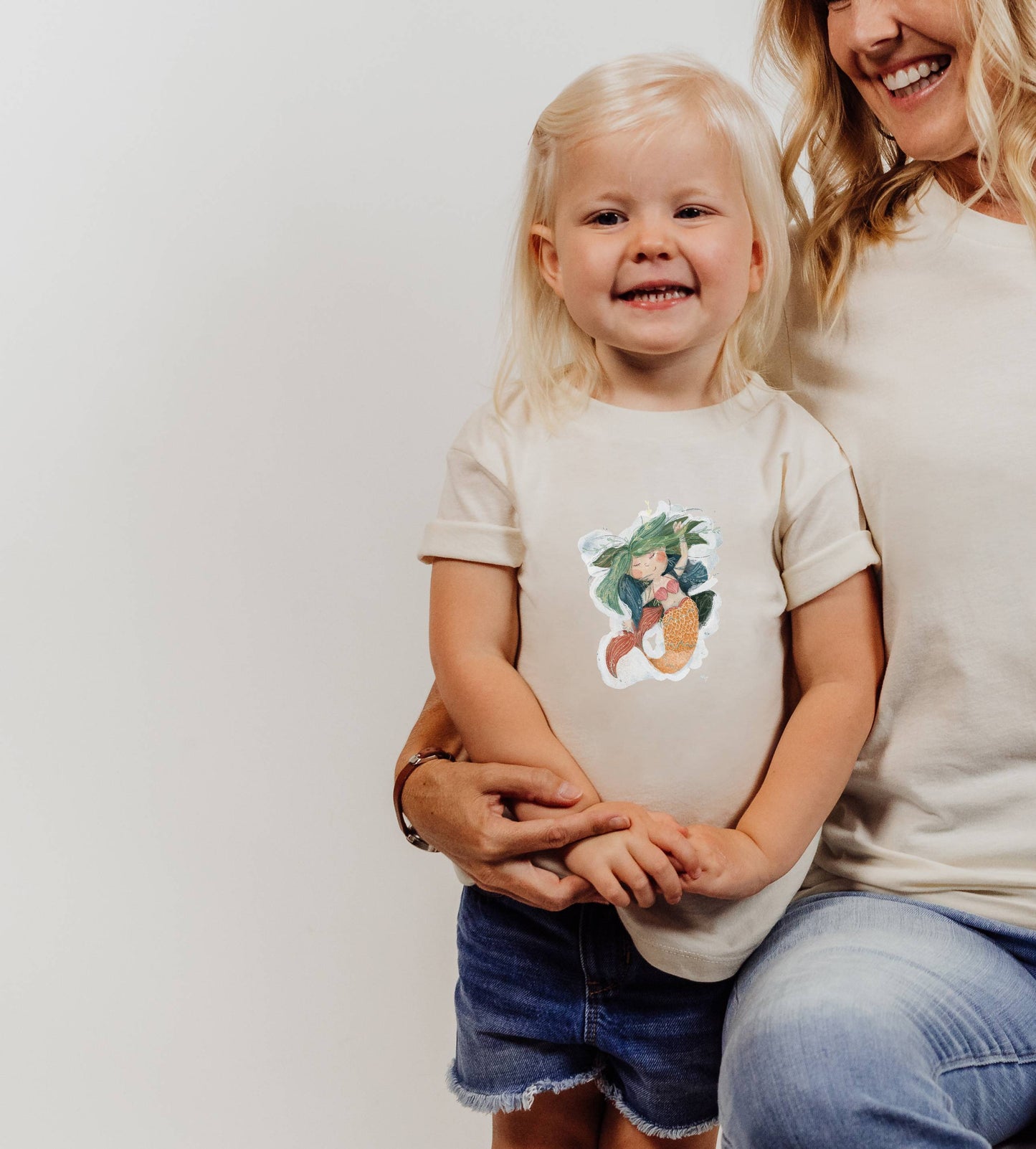 Bügelbild Meerjungfrau für T-Shirt
