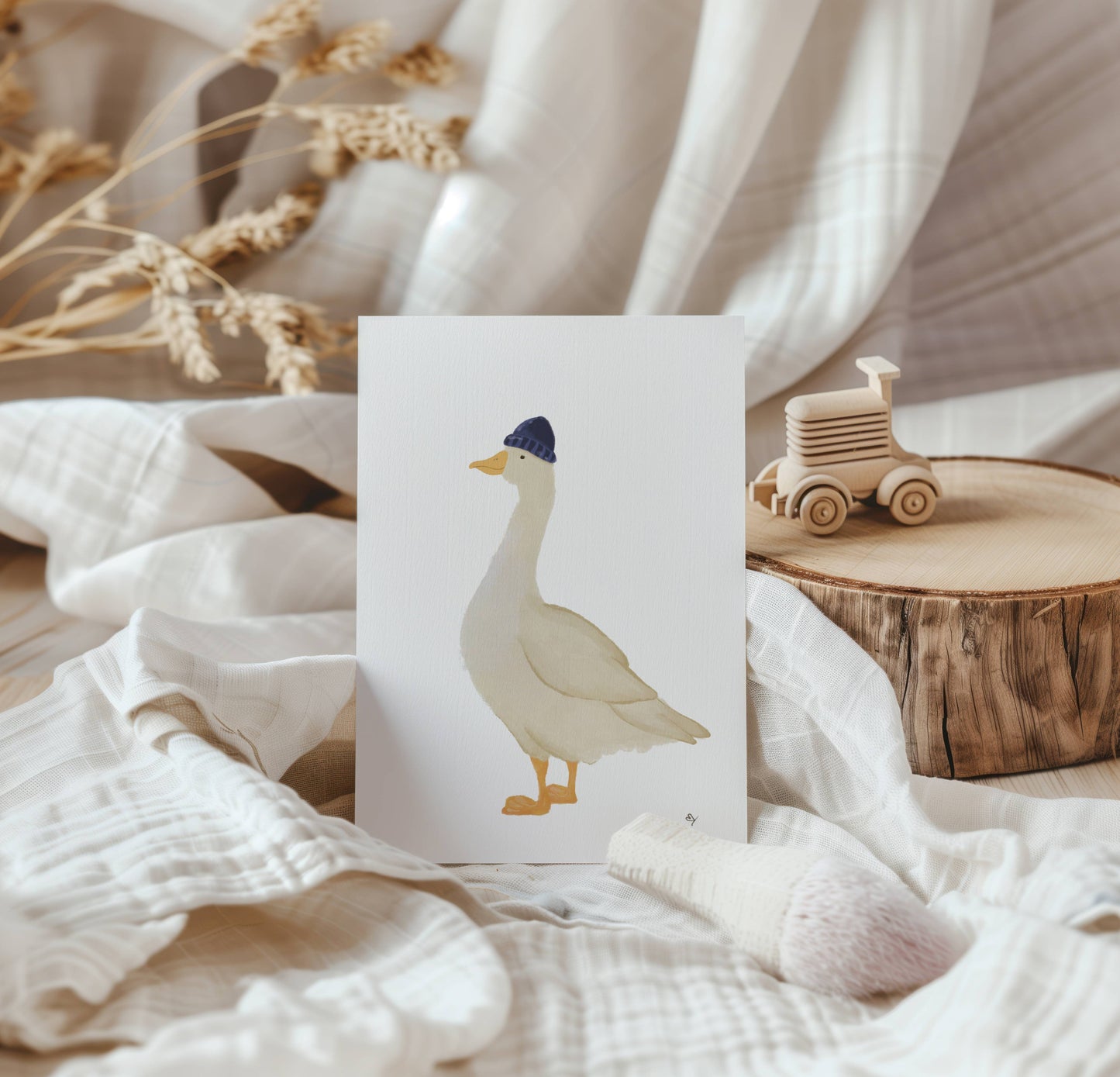 Postkarte Seemannsgans A6 | Karte Gans