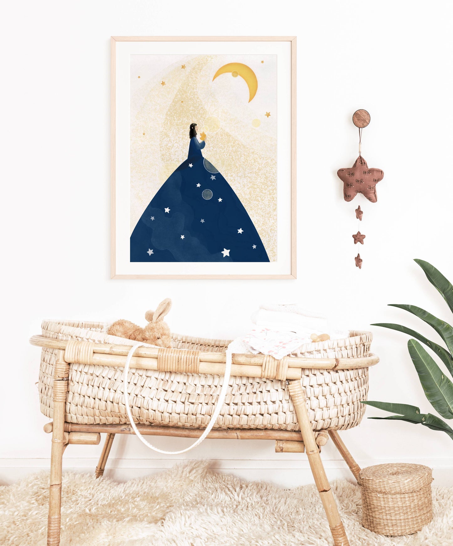 Poster Mondmädchen A4 & A3