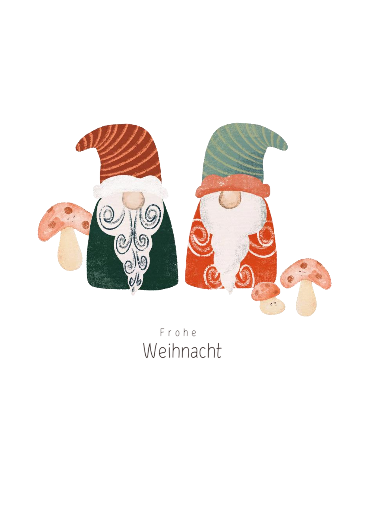 Nahaufnahme der Aquarell-Kreide-Zeichnung. Man sieht die schöne Struktur