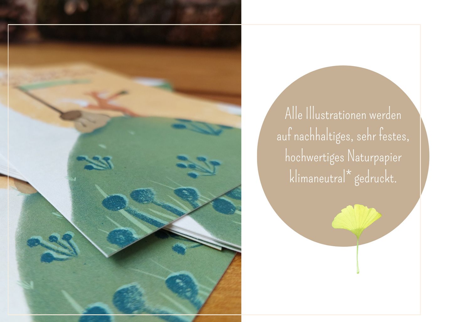 Poster 4 Jahreszeiten Baum A4 & A3