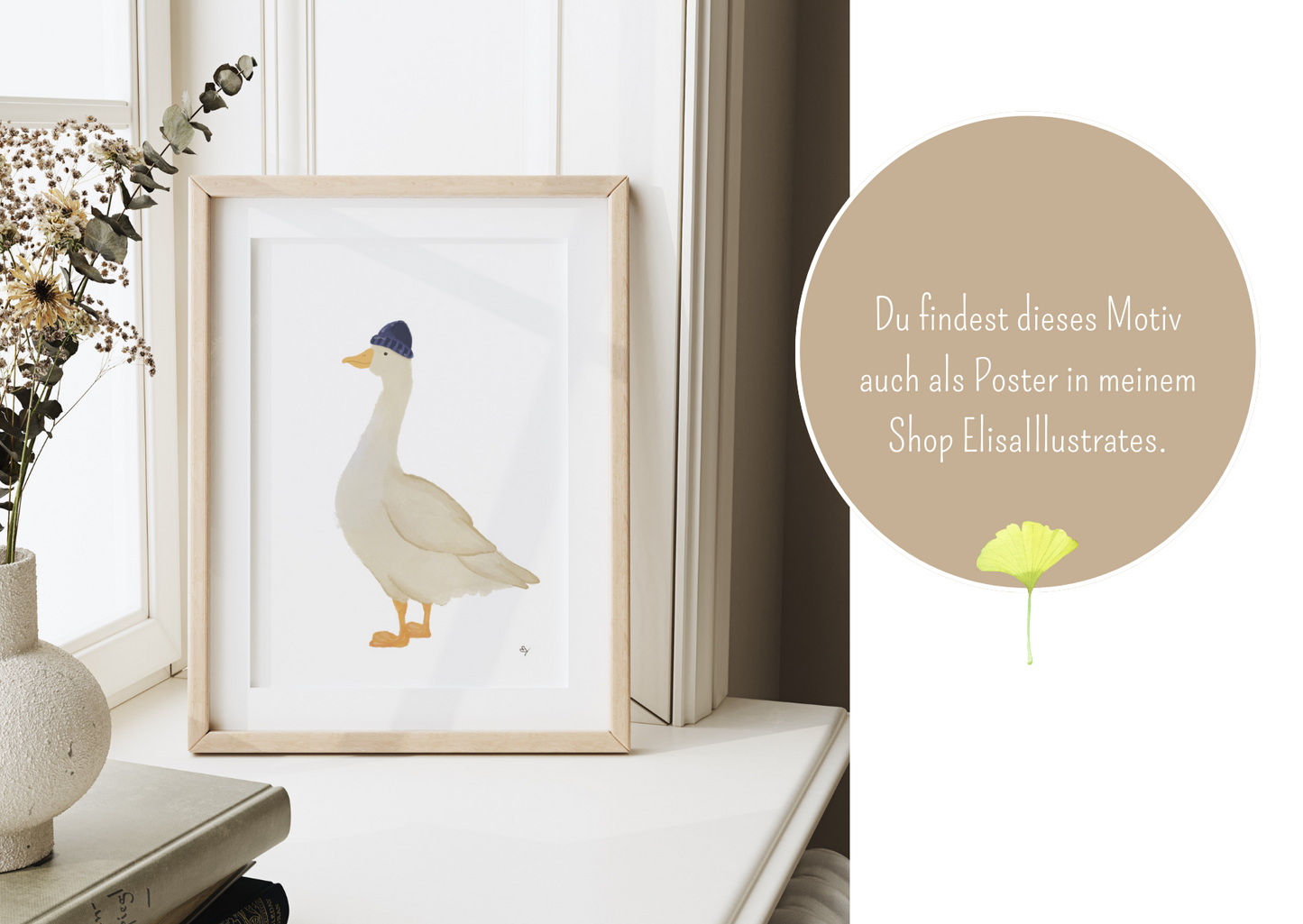 Du findest dieses Motiv auch als Poster in meinem Shop ElisaIllustrates.