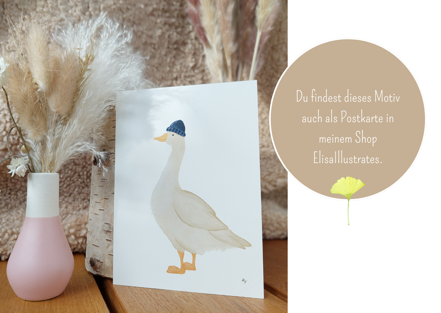 Du findest dieses Motiv auch als Postkarte in meinem Shop.